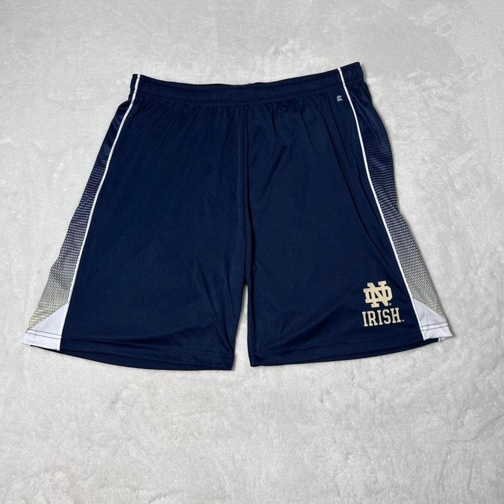 Men's Colosseum Navy Notre Dame Fighting Irish Shorts XL